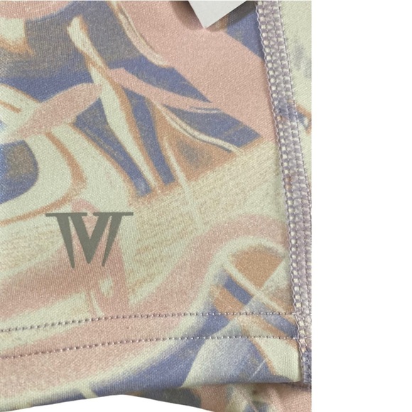 IVL Collective Marble Corset Bra Cami Top in Marble Print Lavender Peach NWT - Picture 4 of 6